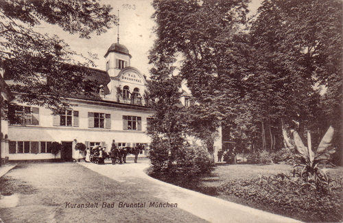 Kuranstalt Bad Brunnthal, 1904; Ansichtskarte (privat)