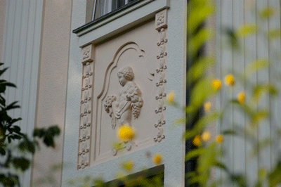 Detail an Villa Nummer 4, © dietlind pedarnig (2007)