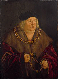 Barthel Beham, Herzog Albrecht IV. der Weise von Bayern, 1535