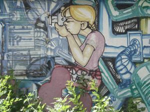 Baracke im Bürgerpark Oberföhring © dietlind pedarnig (2007)