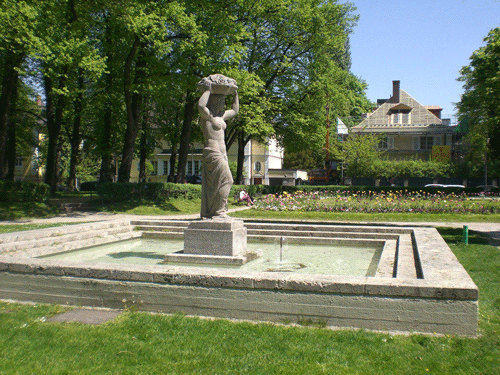 Brunnen am Shakespeareplatz, dietlind pedarnig, 2008