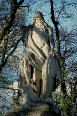 Wotansfigur von Heinrich Natter, 2009