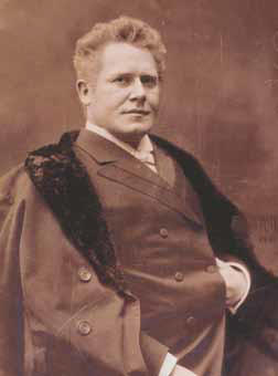 Hofschauspieler Richard Stury, Fotografie von Franz Grainer 1901 © Richard Stury Stiftung