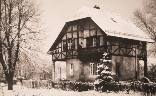 Das Fährmannhaus in den 1950iger-Jahre © Simon Deimel