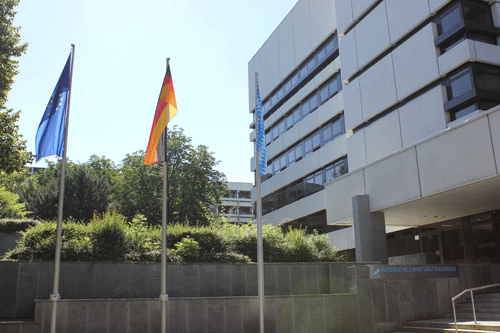 Foto: Eingang Bayerische Landesärztekammer