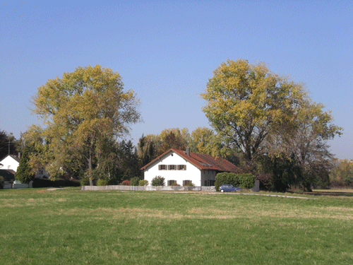Blick von der Eggenfeldener Straße, Foto: Dietlind Pedarnig, 2007