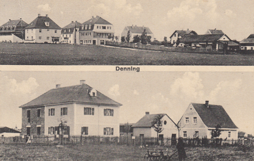 Denning in den 1920er-Jahren, Ansichtskarte © Verein für Stadtteilkultur im Münchner Nordosten e.V.
