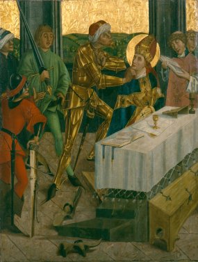 Das Martyrium des Hl. Emmeram, salzburgisch, Domschatz des Diozösanmuseum Eichstätt