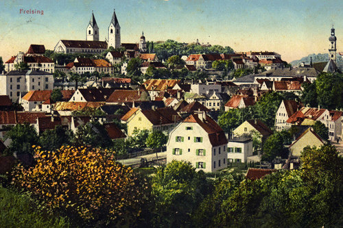 Postkarte Freising, 1910 (privat)