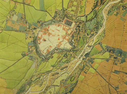 München und Umgang 1802 mit der Rumford-Chaussee