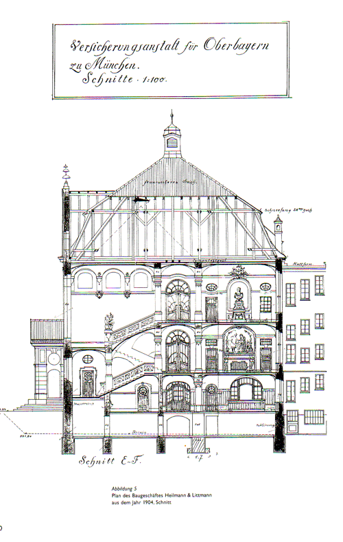 Plan des Baugeschäfts Heilmann & Littmann aus dem Jahr 1904; Buchscan aus: s.o.
