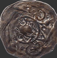 Münze um 1158 in Föhring geprägt
