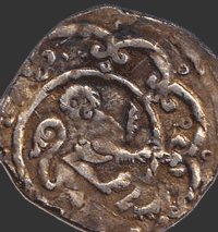 Münze um 1158 in Föhring geprägt