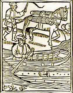 Salztransport im Mittelalter