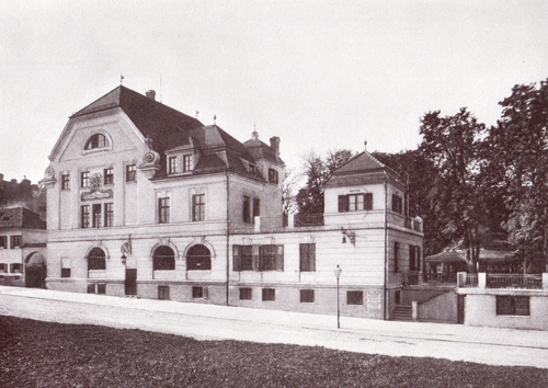 Gasthaus und Restaurant von Lorenz Betz um 1900