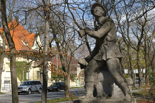 Herzog-Albrecht-Anlage, Foto: hpt © Verein für Stadtteilkultur im Münchner Nordosten e.V., 2008