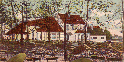 Gaststätte »Herzogpark«; historische Ansichtskarte, gestempelt 28.10.1907. privat