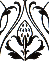 Logo der Kunst- und Handelsgärtnerei Flemingstraße 70; Privatbesitz