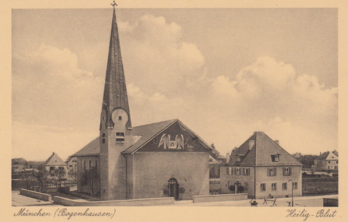 Heilig Blut, um 1935, historische Ansichtskarte © privat