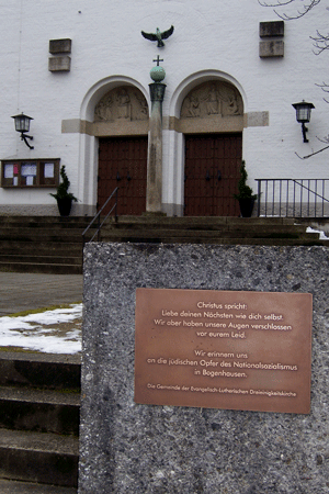 Gedenktafel an der Wehrlestraße, 2007. hpt © Verein für Stadtteilkultur im Münchner Nordosten e.V.