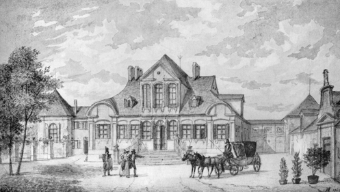 Hompeschschlössl um 1863