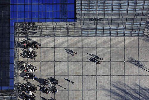 Restaurant SZ-Verwaltungsgebäude 2008 mit freundlicher Genehmigung zur Verfügung gestellt von Klaus Leidorf (copyright: Klaus Leidorf Luftbilddokumentation); Quelle: http://www.leidorf.de/index.php.