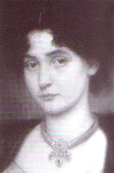 Magdalena Pezold, geb. Sporrer, mit Collier nach Entwürfen Düll/Pezold, Ausführung Karl Rothmüller, Buchscan aus Karl, s.o., S. 34