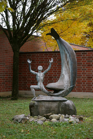 Jonas-Skulptur: hpt © Verein für Stadtteilkultur im Münchner Nordosten e.V., 2007