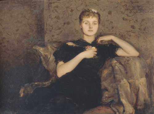 Porträt Miss Mary Miles