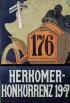 Plakat zur Herkomer-Konkurrenz 1907, die der Bankier Edgar Ladenburg gewann, ebenso wie die Konkurrenzen 1905 und 1906. Er beging Selbstmord, um sich der Deportation durch die Nationalsozialisten zu entziehen.