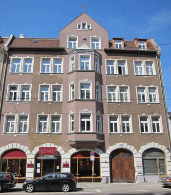 Mietshaus Ismaninger Straße 91.