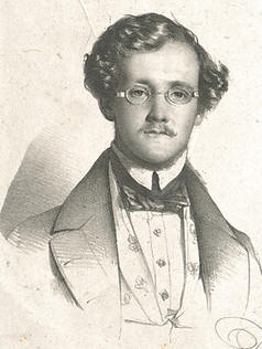 Eduard Riedel, Lithografie o.J. © Architekturmuseum der TU München
