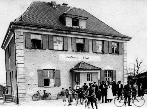 Das »Gasthaus von Paul Steidle« 1932 © Verein für Stadtteilkultur im Münchner Nordosten e.V.