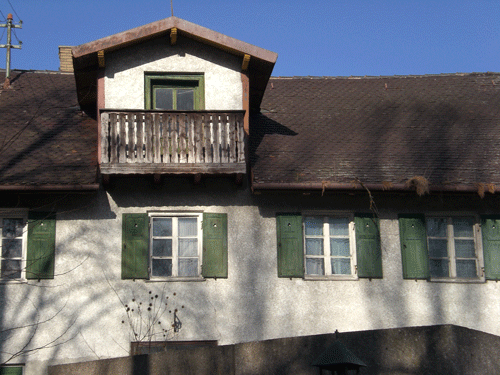 ehemaliges Wohnhaus der "Schneider'schen Ziegelei" in der Englschalkinger Straße 221, © dietlind pedarnig, 2008.