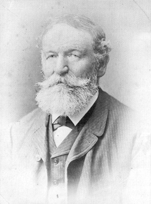 Margarethe Pfeifer (1844 - 1877) und Johann Pfeifer (1833 - 1909); Buchscan aus: "Dörfer auf dem Ziegelland", hrsg. von Roland Krack, München 2002.