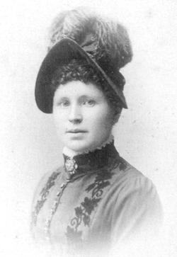 Katharina Pfeifer, genannt "Tante Käthi", Ziegeleibesitzerin in Englschalking, um 1900