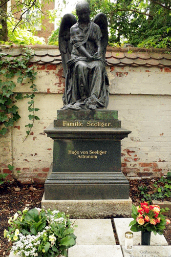 Grab der Familie Seeliger am Bogenhauser Friedhof hpt©Verein für Stadttelkultur im Münchner Nordosten e.V., 2020.