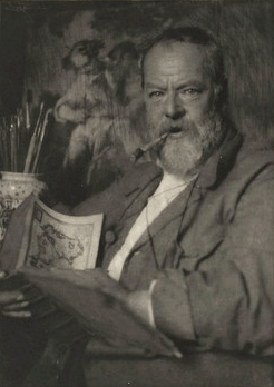 Rudolf von Seitz,Fotogravüre auf Japanpapier von Frank Eugene [Smith], um 1907, Staatliche Graphische Sammlung München, Inv.-Nr. 1935:946 D.