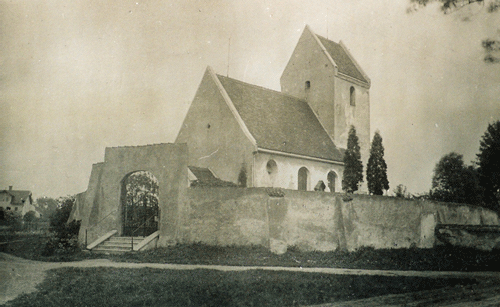 historische Aufnahme St. Johann Baptist Johanneskirchen: Quelle privat.