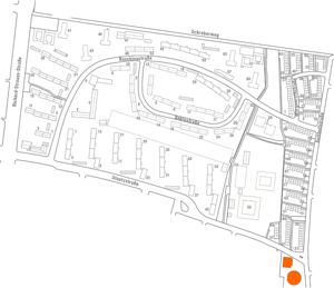 Katholische Pfarrkirche Sankt Johann von Capistran Lage in der Parkstadt Bogenhausen