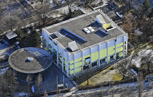 Luftbildaufnahme St. Thomas Klaus Leidorf, 2008