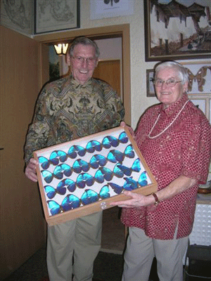Fritz Taschner und seine Frau Hildegard © privat, 2007.