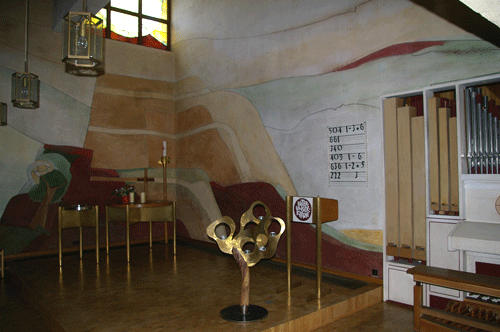 Kapelle Vaterunserkirche: hpt © Verein für Stadtteilkultur im Münchner Nordosten e.V., 2007