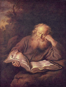 Salomon Koninck, Der Eremit, 1643, Gemäldegalerie Dresden