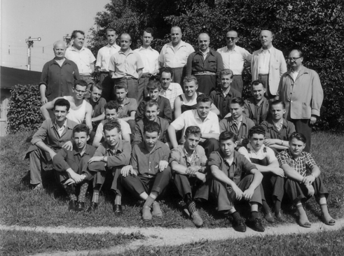 Belegschaft von "Jos. Schwaiger's Witwe" in den 1960er-Jahren © Helmut Keller