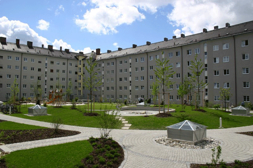 Heimag-Wohnanlage Pfistermeisterstraße © Heimag