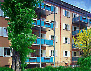 Heimag-Wohnanlage Barbarossastraße, 1955