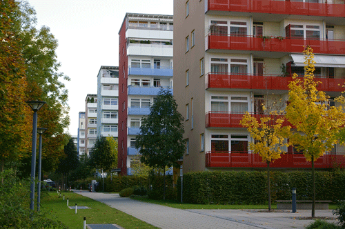 Wohnanlagen der Preziosastraße hpt ©Verein für Stadtteilkultur im Münchner Nordosten e.V.