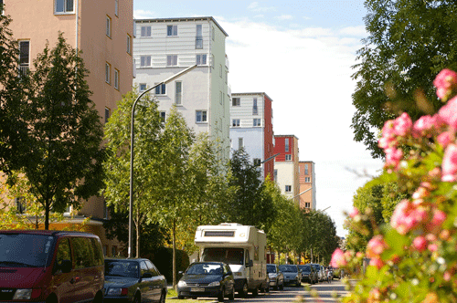 Wohnanlagen der Preziosastraße hpt ©Verein für Stadtteilkultur im Münchner Nordosten e.V.