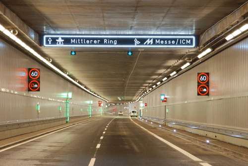 Der Effnertunnel 2010; Foto: Heribert Mühldorfer (Pressebild Baureferat München)